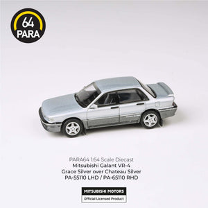 PARA64 65110 Mitsubishi Galant VR-4 1988 Grace Silver over Chateau Silver