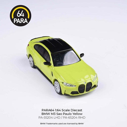 PARA64 65204 BMW M3 G80 Sao Paulo Yellow