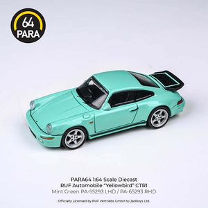 PARA64 65293 Porsche RUF CTR Yellowbird 1987 Mint Green