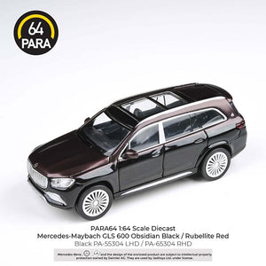 PARA64 65304 Mercedes- Maybach GLS Obsidian Black/Rubelite Red