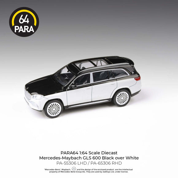 PARA64 65306 Mercedes Maybach GLS Black over White