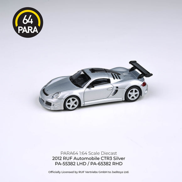 PARA64 65382 Porsche RUF CTR3 Clubsport Silver