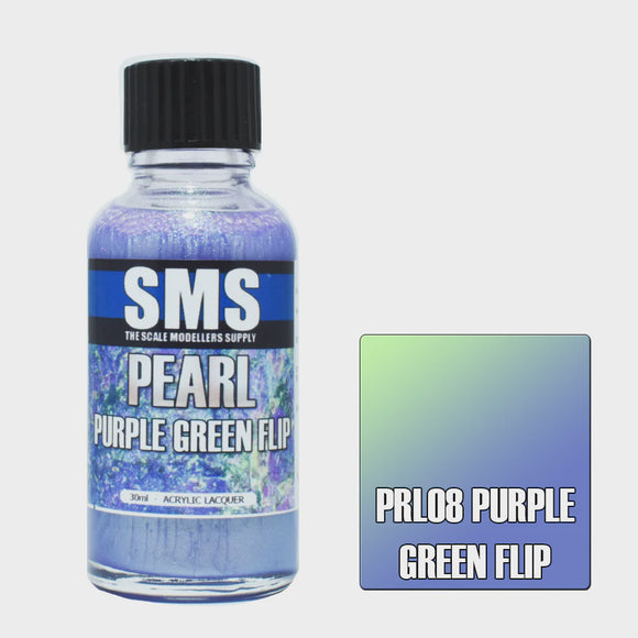 SMS PRL08 Pearl Purple Green Flip 30ml