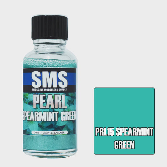 SMS PRL15 Pearl Spearmint Green 30ml