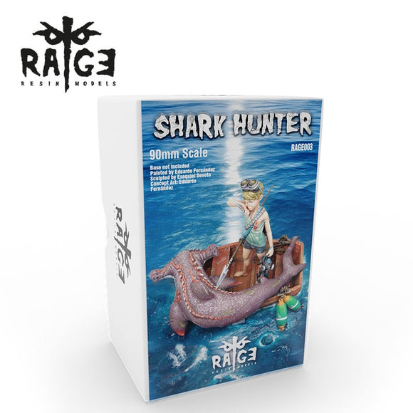 Rage 003 Shark Hunter Resin Figure