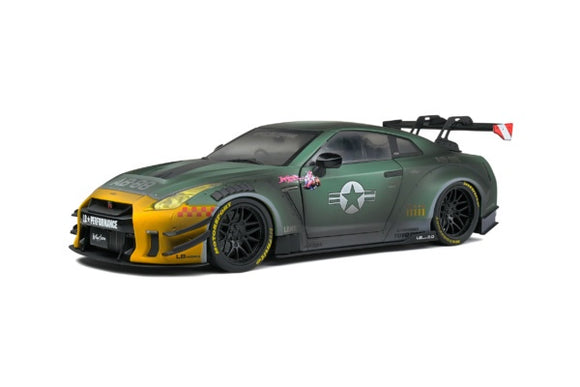 Solido 1805807 Nissan GT-R (R35) LB Body Kit 2.0 Army Fighter 2022
