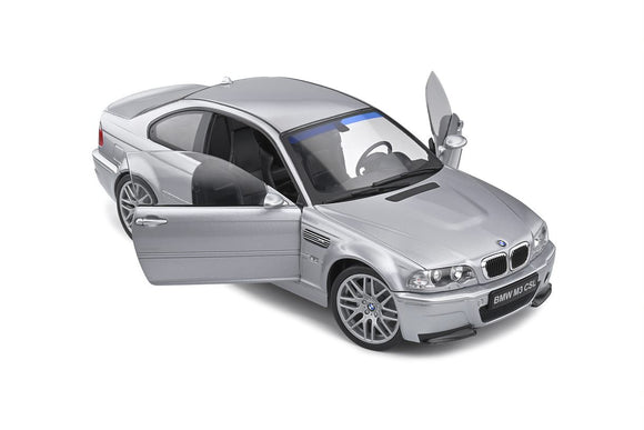 Solido 1806503 BMW E46 CSL Coupe Silver Grey 2003