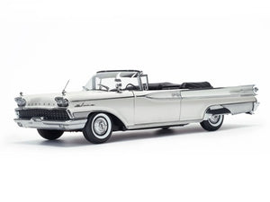Sun Star S5154 1959 Mercury Park Lane Open Convertible - Marble White