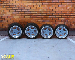 Scale Productions 24052 18” Speedline Cup Wheel & Tire Set