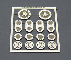 Scale Productions 24001 Fuel Filler Caps