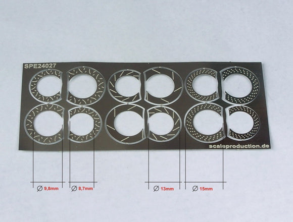 Scale Production 24028  Brake Disk Set