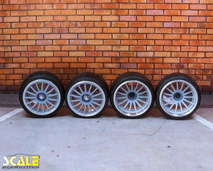 Scale Productions 24039F Fuchs Wheel & Tire Set