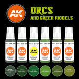 AK-Interactive AK11600 Orcs and Green Creatures