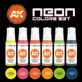 AK-Interactive AK11610 Neon Colors Set