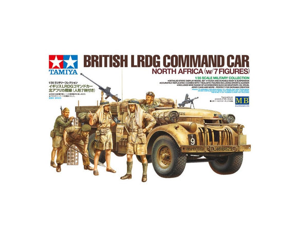 Tamiya 32407 LRDG with 7 Figures - 1/35 Scale