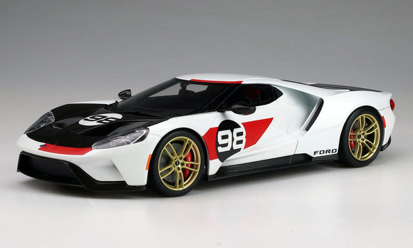 GT Spirit US037 2021 Ford GT #98 Heritage Edition - 1966 Daytona 24 hours