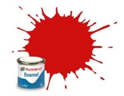 Humbrol 220 Gloss Italian Red