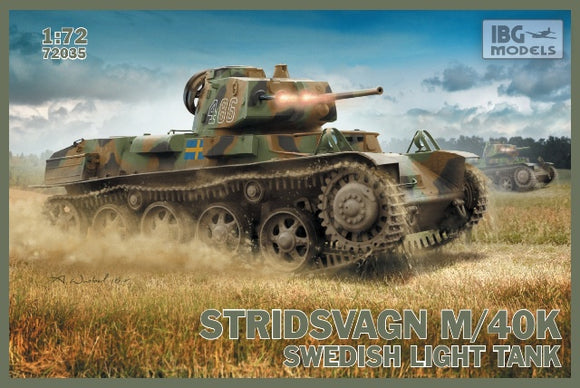 IBG 72035 Stridvagn M/40K Swedish Light Tank