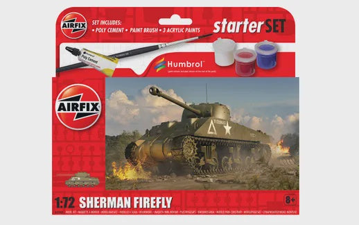 Airfix 55003 Sherman Firefly Starter Set - 1/72