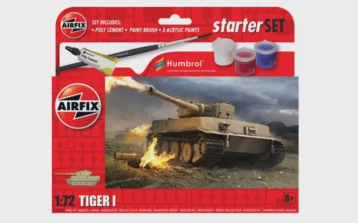 Airfix 55004 Tiger I Starter Set - 1/725055286704765