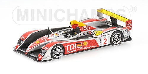 Minichamps 400089802 Audi R10 TDi 2008 #2 Winners LeMans