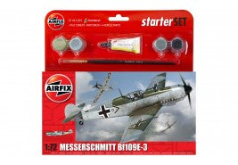 Airfix 55106 Messerschmitt Bf109E-3 Starter Set – 1/72