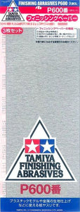 Tamiya 87055 Finishing Abrasives - P600