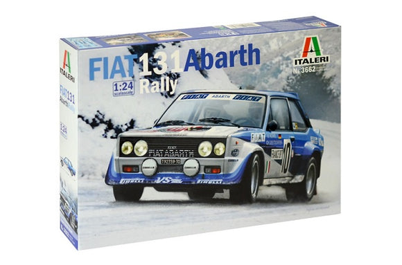 Italeri 3662 Fiat 131 Abarth Rally - 1/24 Scale
