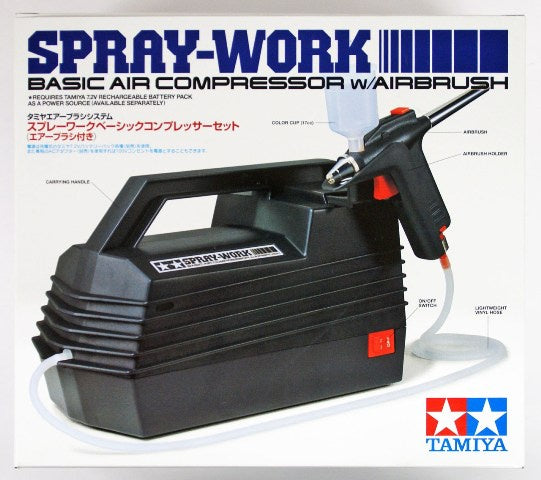 Tamiya 74520 Spray Work Basic Airbrush System
