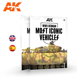 AK-Interactive AK514 WWII German Most Iconic SS Vehicles Vol. 1
