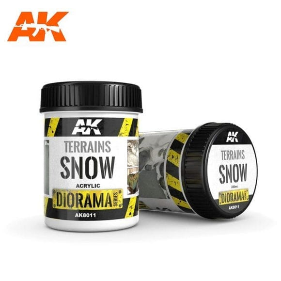 AK-Interactive AK8011 Terrains Snow - Acrylic 250ml
