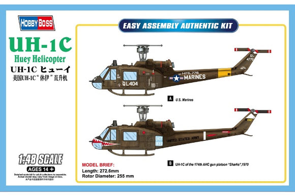Hobby Boss 85803 Bell UH-1C Huey - 1/48