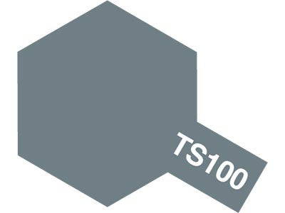 Tamiya TS100 Semi Gloss Bright Gunmetal