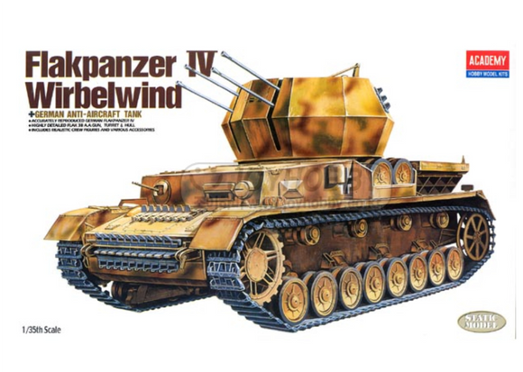 Academy 13236 Flakpanzer IV Wirbelwind