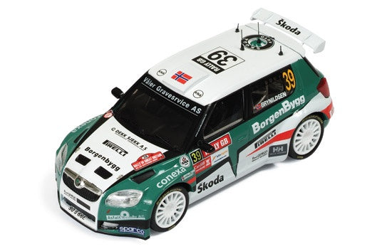 IXO RAM402 Skoda Fabia S2000 2009 - Rally Wales GB