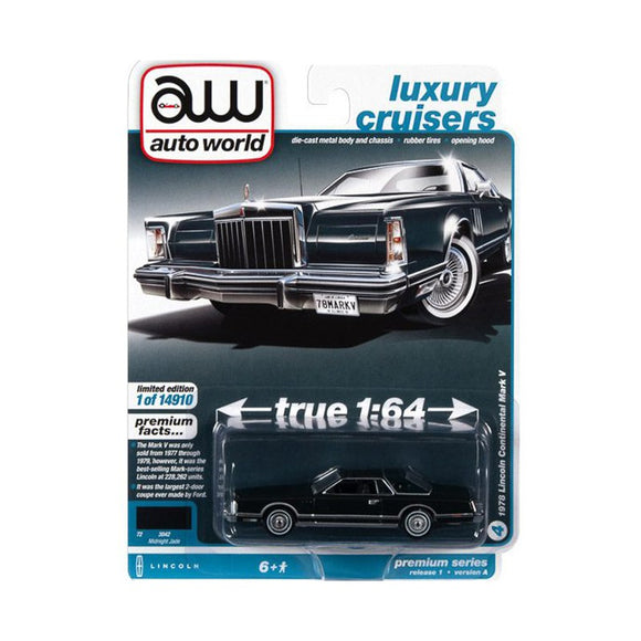 Autoworld 64332A 1977 Lincoln Continental Coupe Mark V