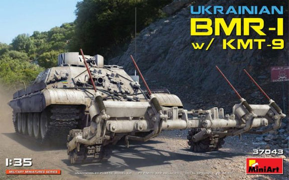 Miniart 37043 Ukrainian BMR-1 with KMT-9