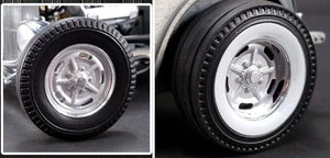 ACME 1805013W Chrome Salt Flat Wheel & Tire Set