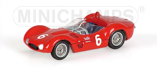 Minichamps 400611206 Maserati Tipo 61 - Meadowdale SCCA 1961 - Winner 