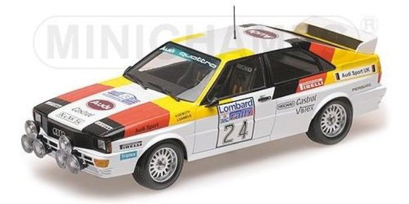 Minichamps 155821124 Audi Quattro RAC Rally 1982