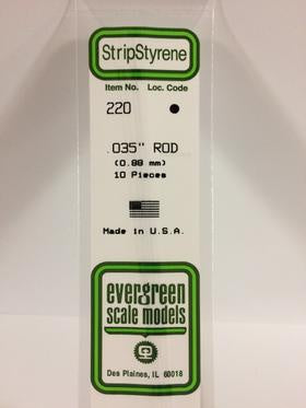 Evergreen 220 Rod - 0.88mm
