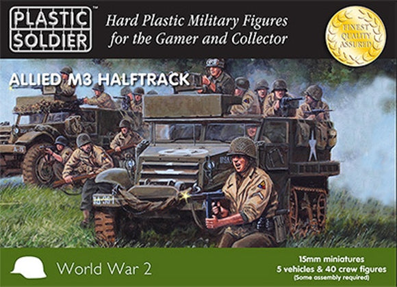 PSC WW2V15016 Allied M3 Halftrack