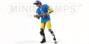 Minichamps 312060296 Valentino Rossi Figure - MotoGP 2006 Sachsenring