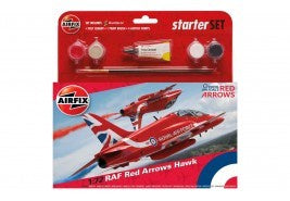 Airfix 55202B RAF Red Arrows Hawk Starter Set – 1/72