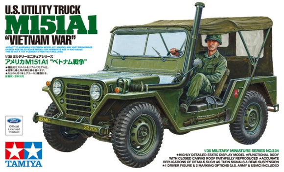 Tamiya 35334 M151A1 US Utility Truck 'Vietnam War'