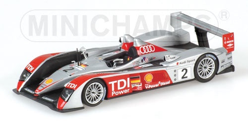 Minichamps 400071602 Audi R10 2007 #2 LeMans