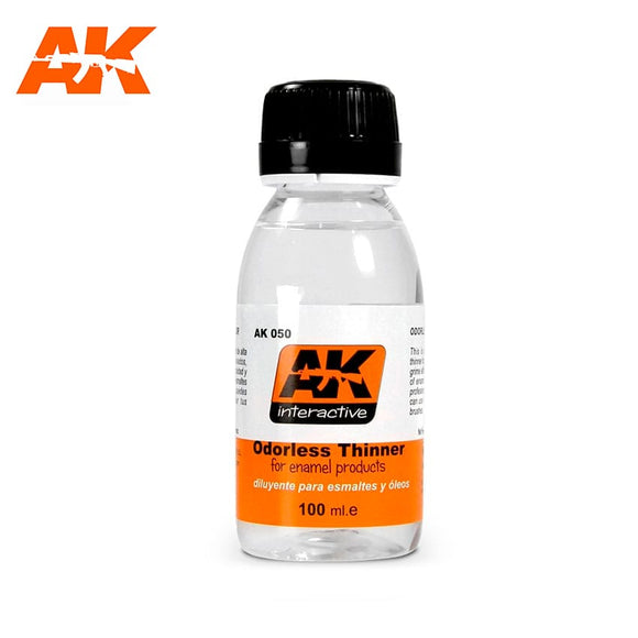 AK-Interactive AK050 Odourless Thinner 100ml