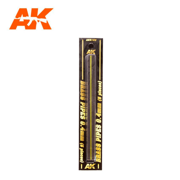 AK-Interactive AK9103 Brass Pipes 0.4mm x 5