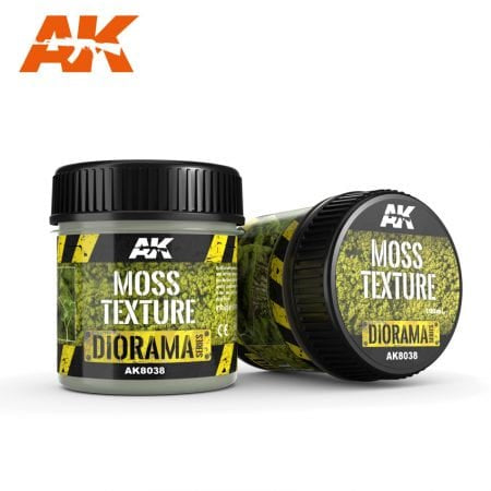 AK-Interactive AK8038 Terrains Moss Texture - Acrylic 100ml