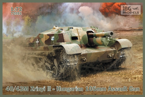 IBG 72051 40/43M Zrinyi II – Hungarian 105mm Assault Gun